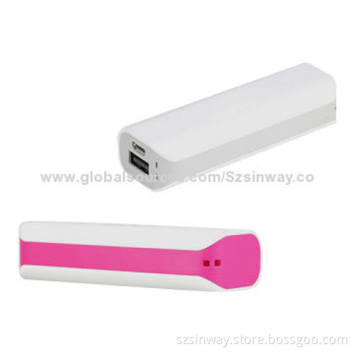 Promotional 2,200mAh Cheapest Power Banks, Long Standby Time, 5V DC/1A InputNew